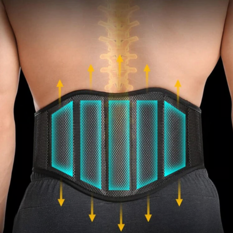 Cinturon Levantamiento Pesas Olymphus Ajustable Gym Gimnasio-5