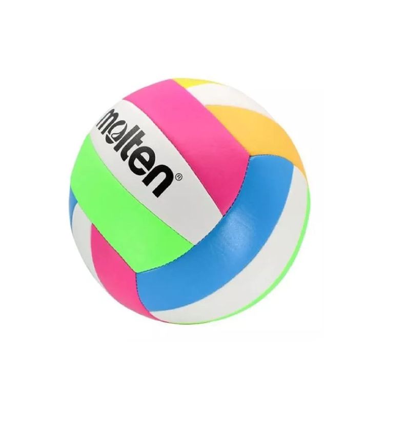 Pelota Volleyball Balon Voleibol Voley Molten Ms500 Neon N°5-3