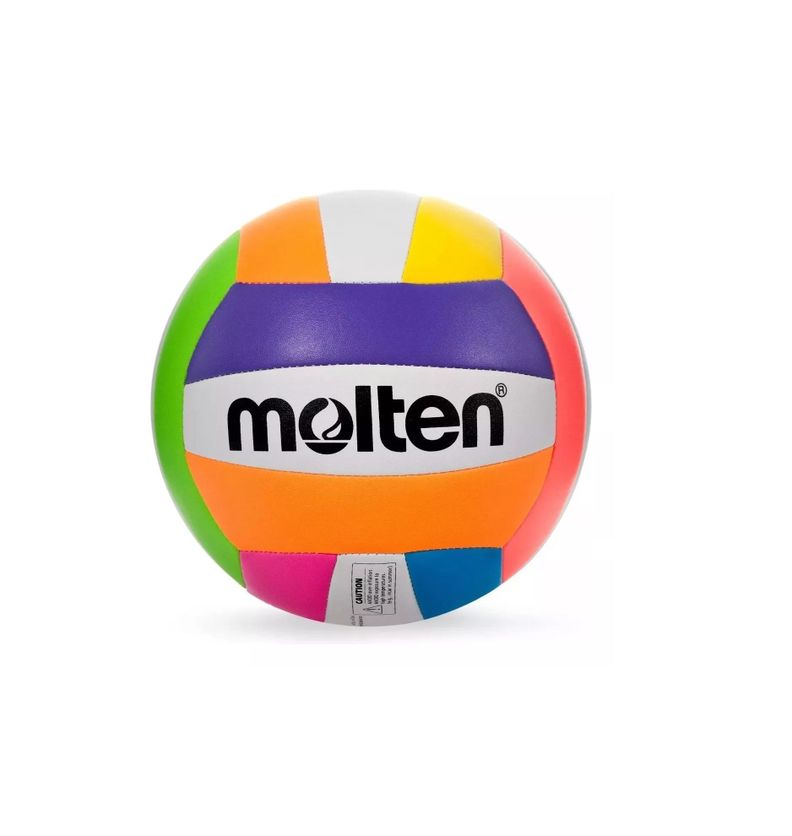 Pelota Volleyball Balon Voleibol Voley Molten Ms500 Neon N°5-6