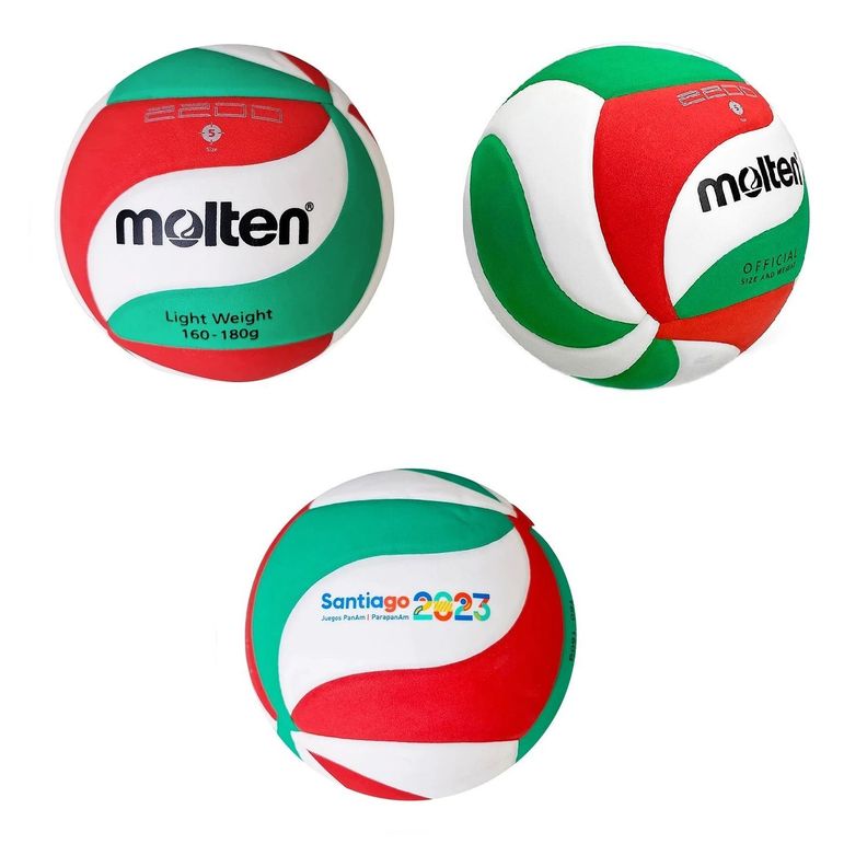 Balon Voleibol Pelota Volleyball Voley Molten 2200 Soft Touc-4