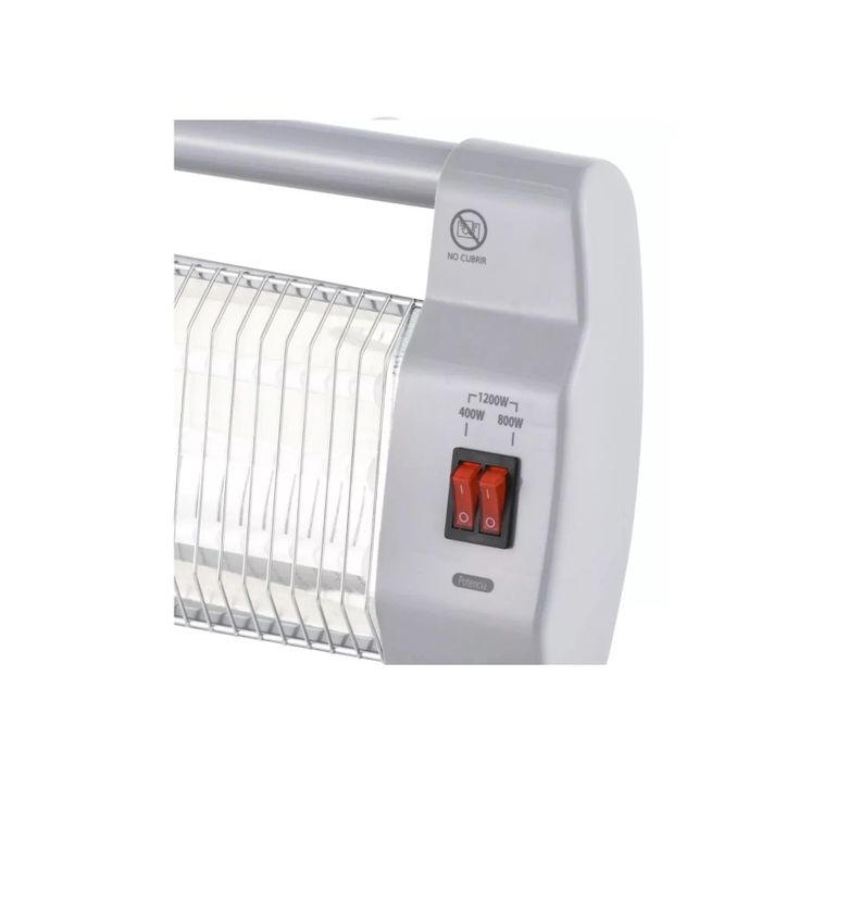 Estufa Infrarroja Calefactor Halógeno Sindelen Eeh-1210 20m2-3