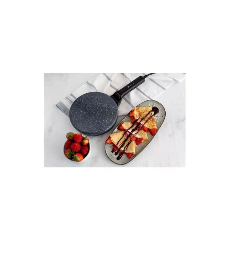 Panquequera Blanik Electrica Crepes 800w Antiadherente +bowl-5