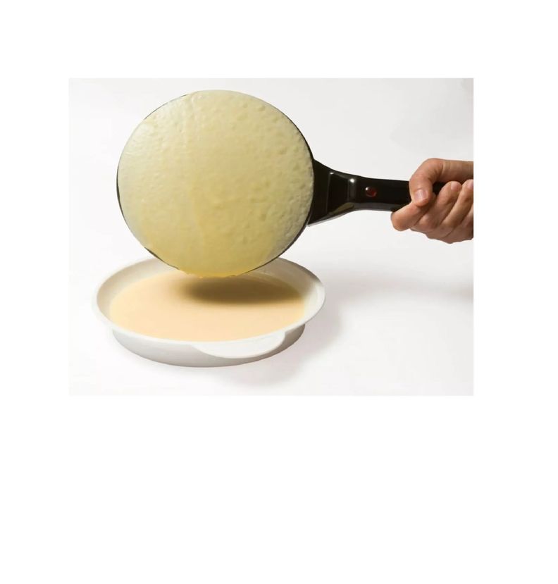 Panquequera Blanik Electrica Crepes 800w Antiadherente +bowl-6