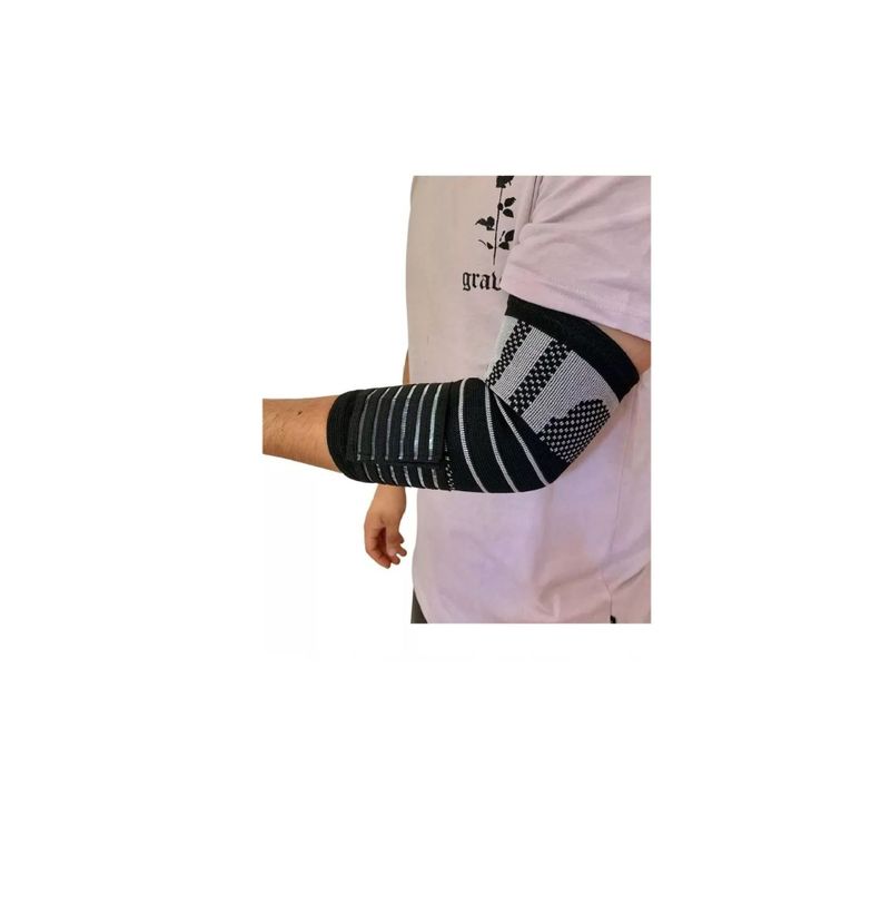 Venda Codera Protector Soporte Fitness Deportivo Codo Lesion-2