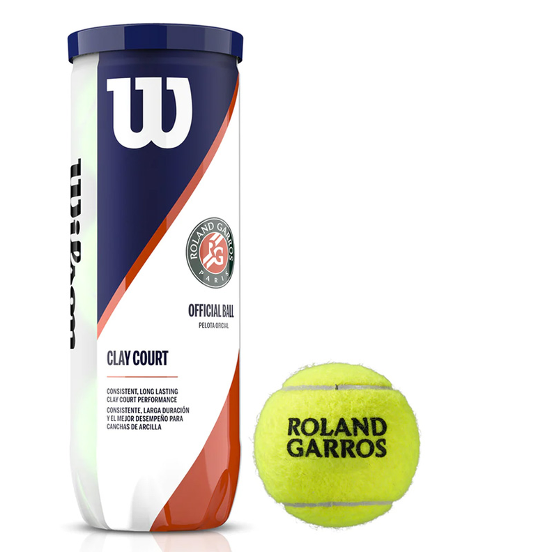 Pelotas Tenis Pelotas Padel Wilson Roland Garros Tarro 3 Uni-0