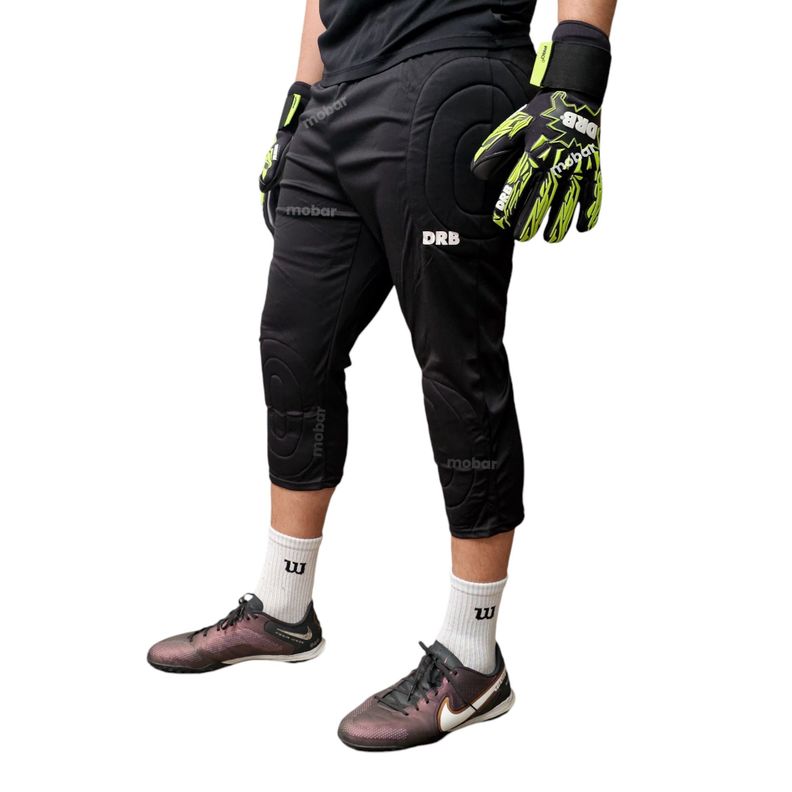 Pantalon Arquero 3/4 Deportivo Buzo Futbol Drb Conprotección-0