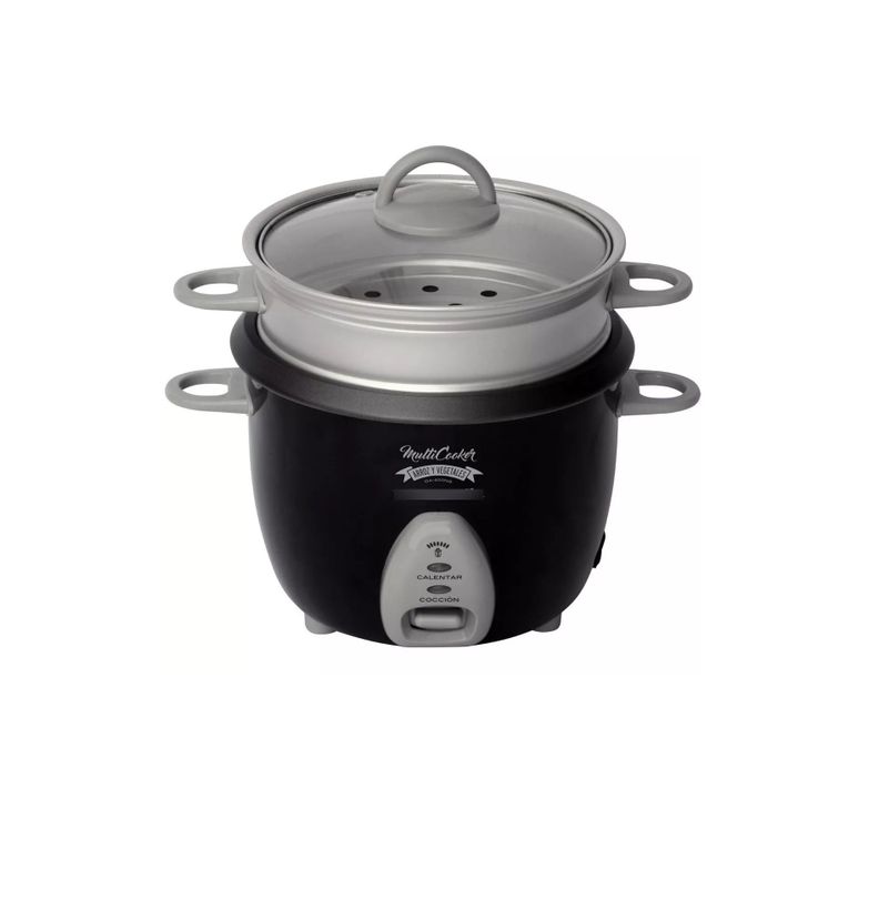 Olla Arrocera Vaporera Sindelen Oa-400ng 440w 1,8lt Asa Fría-0
