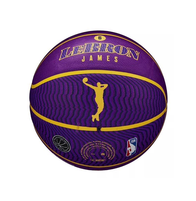Balon Basquetbol Basketball Wilson Nba Icon Lebron James N°7-6