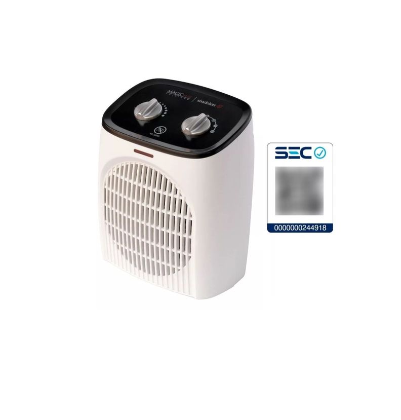 Termoventilador Calefactor Sindelen Tc-2100v 25m2 Apto Baños-3