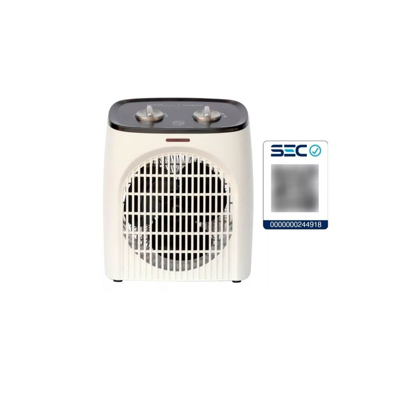 Termoventilador Calefactor Sindelen Tc-2100v 25m2 Apto Baños-4