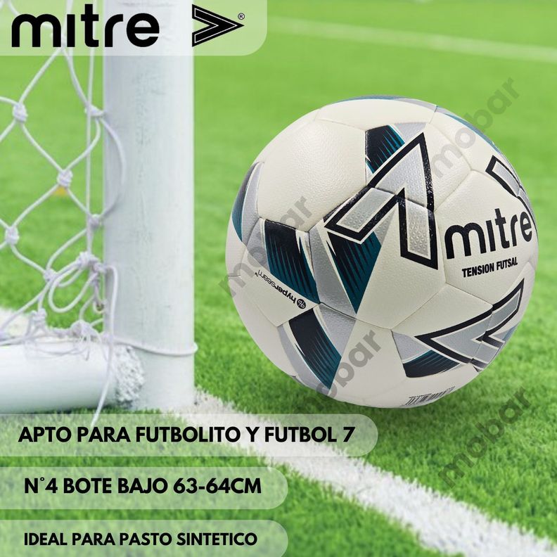 Balon Baby Futbol Futbolito Futsal N4 Mitre Tension Bot Bajo-4