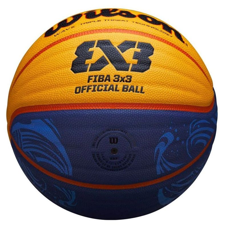 Balon Basketball Basquetbol Wilson Fiba 3x3 Oficial Cuero Pu-2
