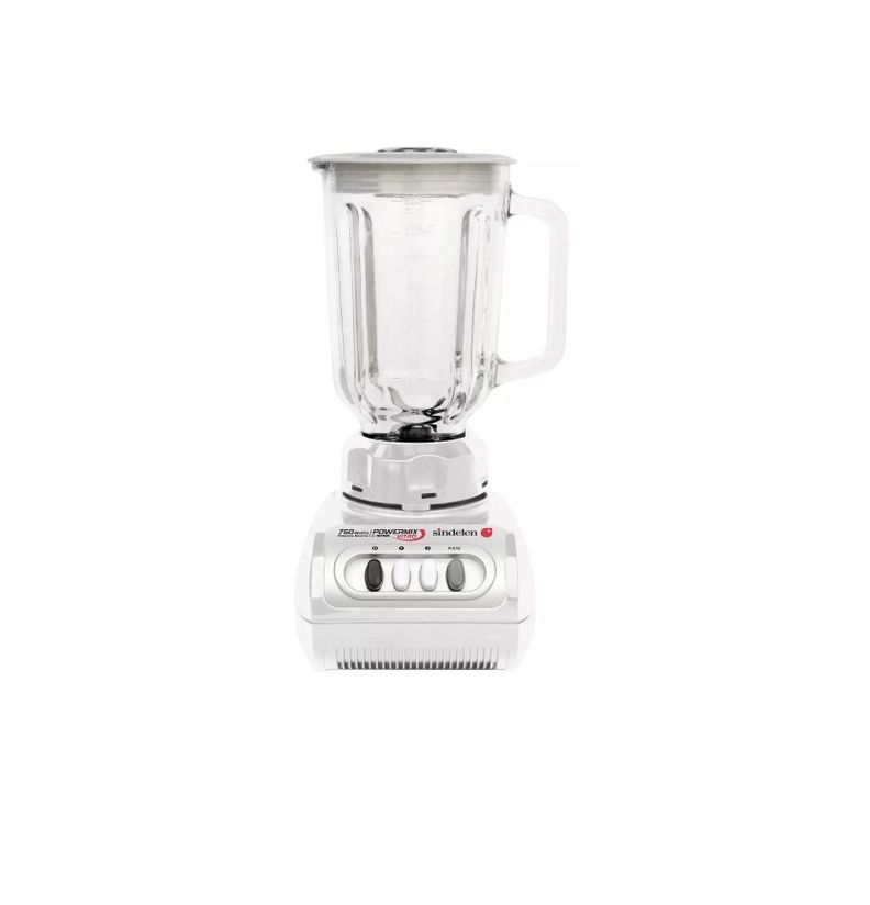 Licuadora Juguera Sindelen L-1610BL Jarro Vidrio 1,5lt 750w-0
