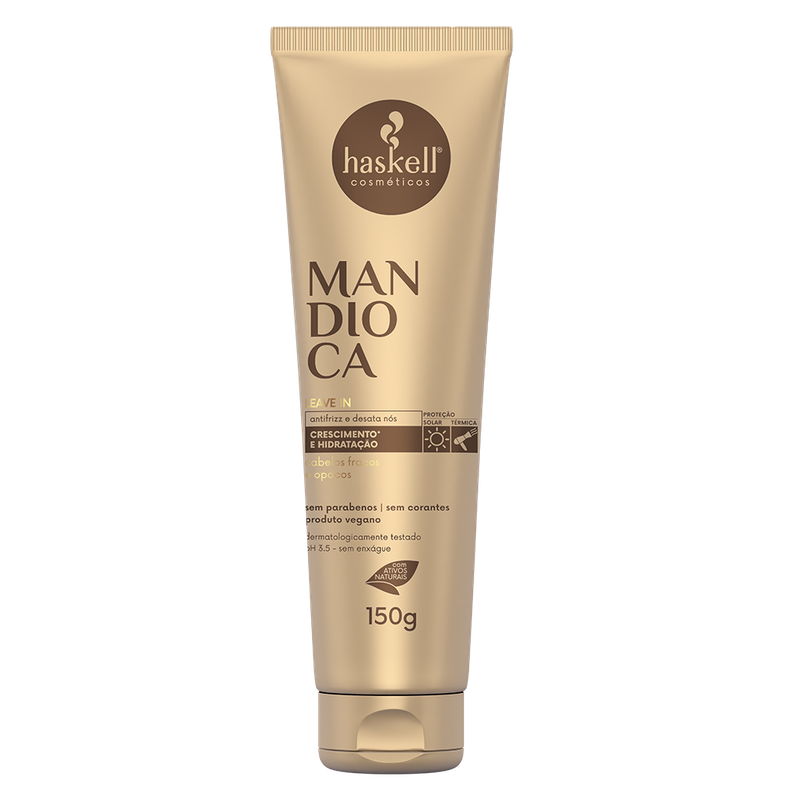 Termoprotector hidratante Mandioca en crema 150 gr Haskell