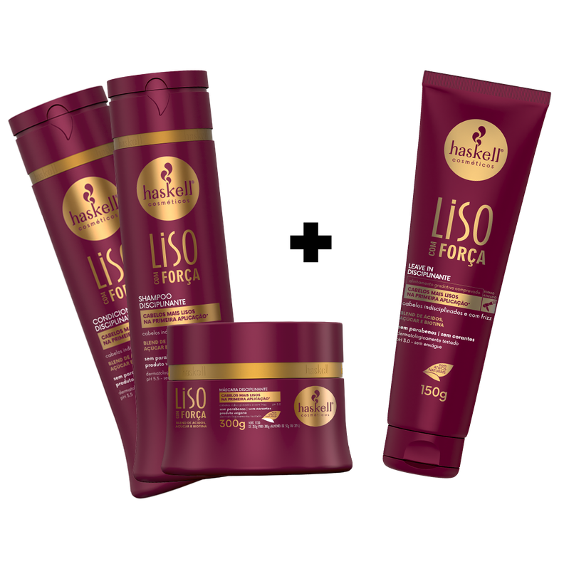 Set Liso Perfecto: Shampoo, Acondicionador, Máscara y Leave-In-0