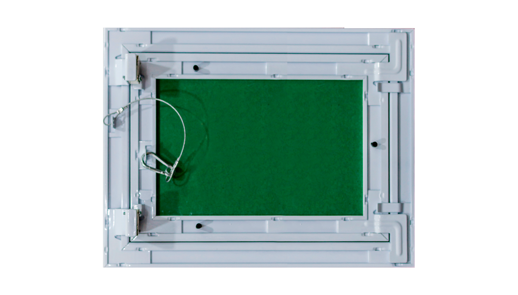 Tapa de Inspección con Banda Anti-polvo 400x600 Blanco 12,5 mm-1