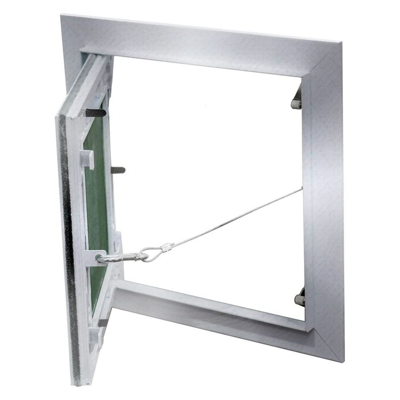 Tapa de Inspección con Banda Anti-polvo 200x200 Metalico 15 mm-1