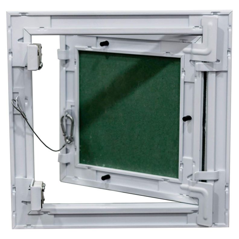 Tapa de Inspección con Banda Anti-polvo 500x500 Blanco 12,5 mm-7