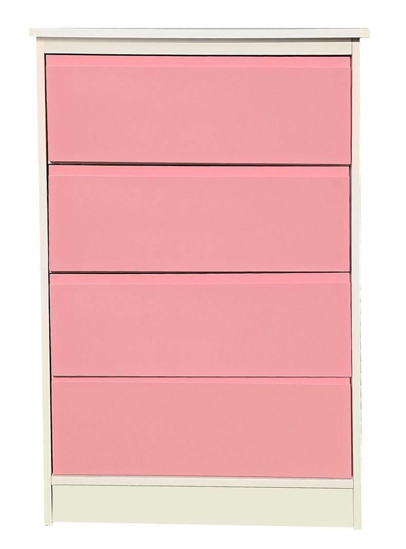 Cajonera 4 Cajones Rosada Premium