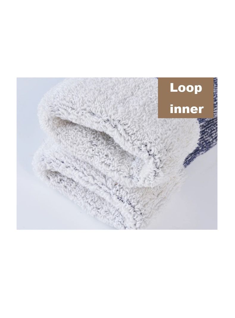 Calcetas 80% Lana Oveja Merino Hombre Mujer Frío Invierno-4