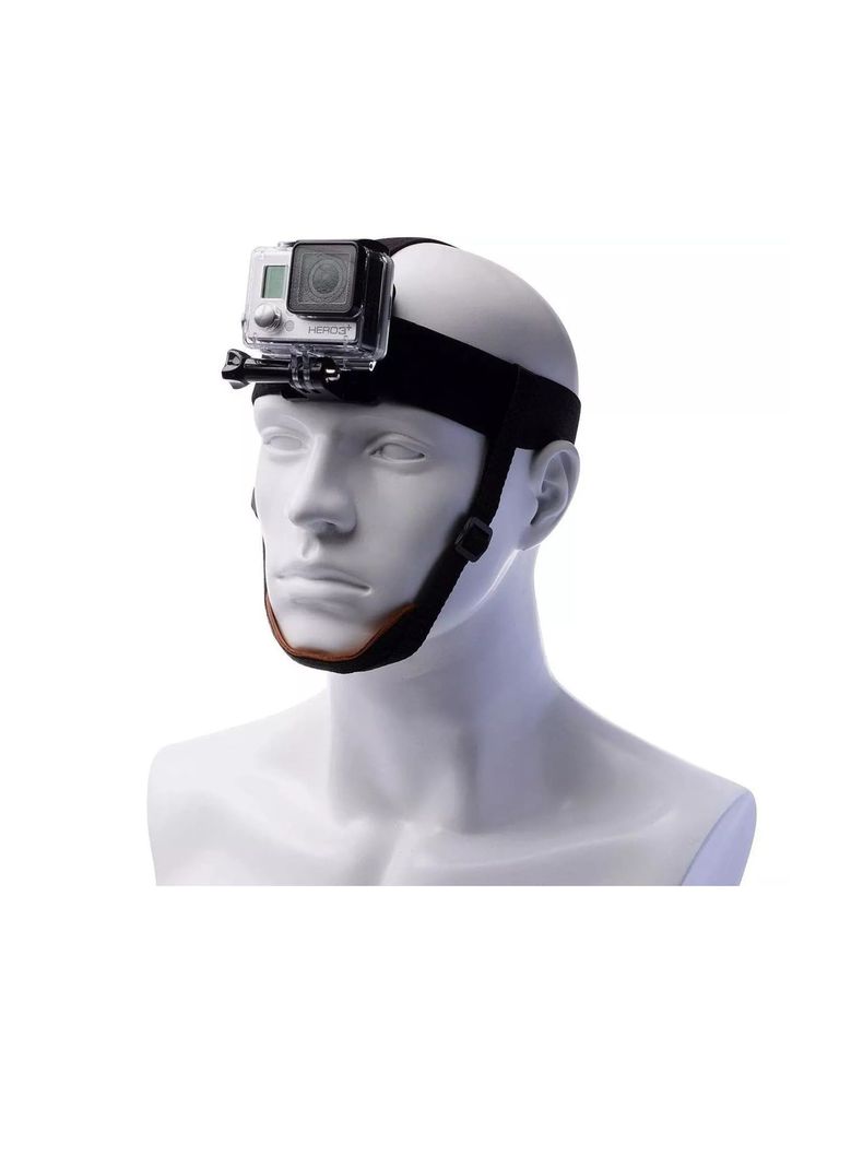Soporte Gopro Para Cabeza Con Sujetador A La Barbilla Arnés-0
