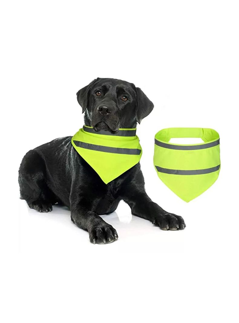 Bandana Reflectante Para Perros Y Gatos. Pañoleta De Mascota-0