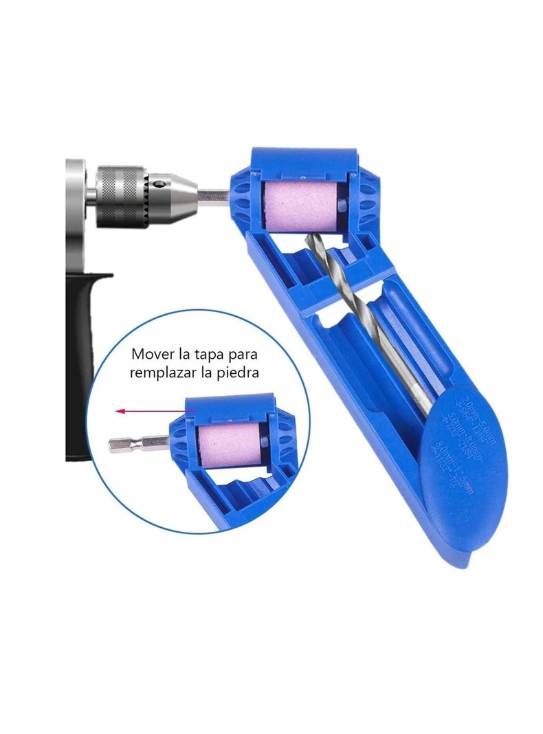 Afilador De Broca Portátil 2 - 12.5mm-5