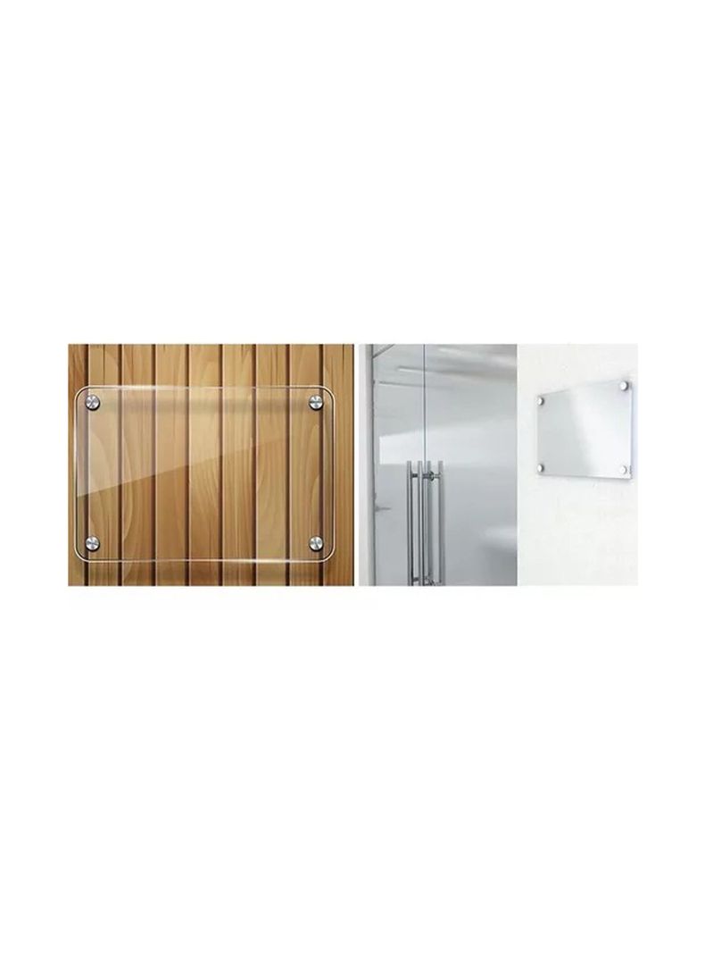 Set 4 Tornillos Con Tapa Instalación Espejos Decorativos-2