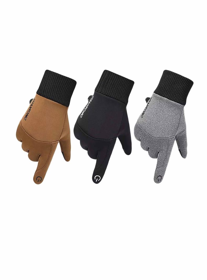 Guantes Térmicos Resistentes Al Viento, Deportivo Y Casual-1