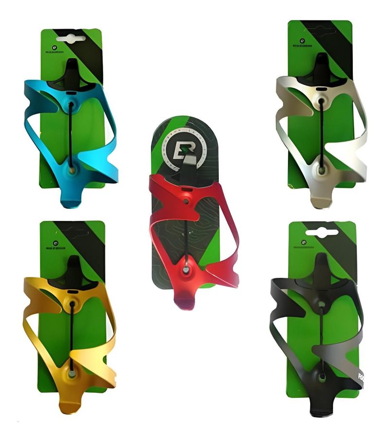 Porta Caramanola Rockbros De Aluminio 26gr Bicicleta Botella