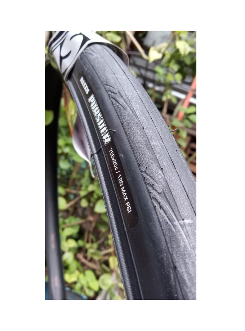 Neumático Maxxis Pursuer 700x25c Alambre Ruta Fixie Pistera-3