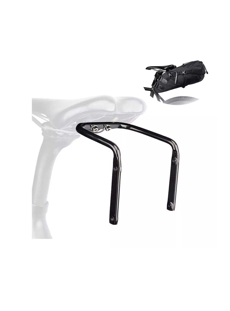 Soporte Estabilizador Trasero Sillín Bolso Bicicleta Ruta-0