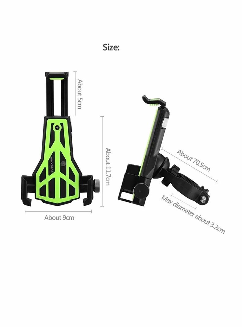 Soporte Rockbros Para Celular 3,5 - 7 Ajustable Bicicleta-6