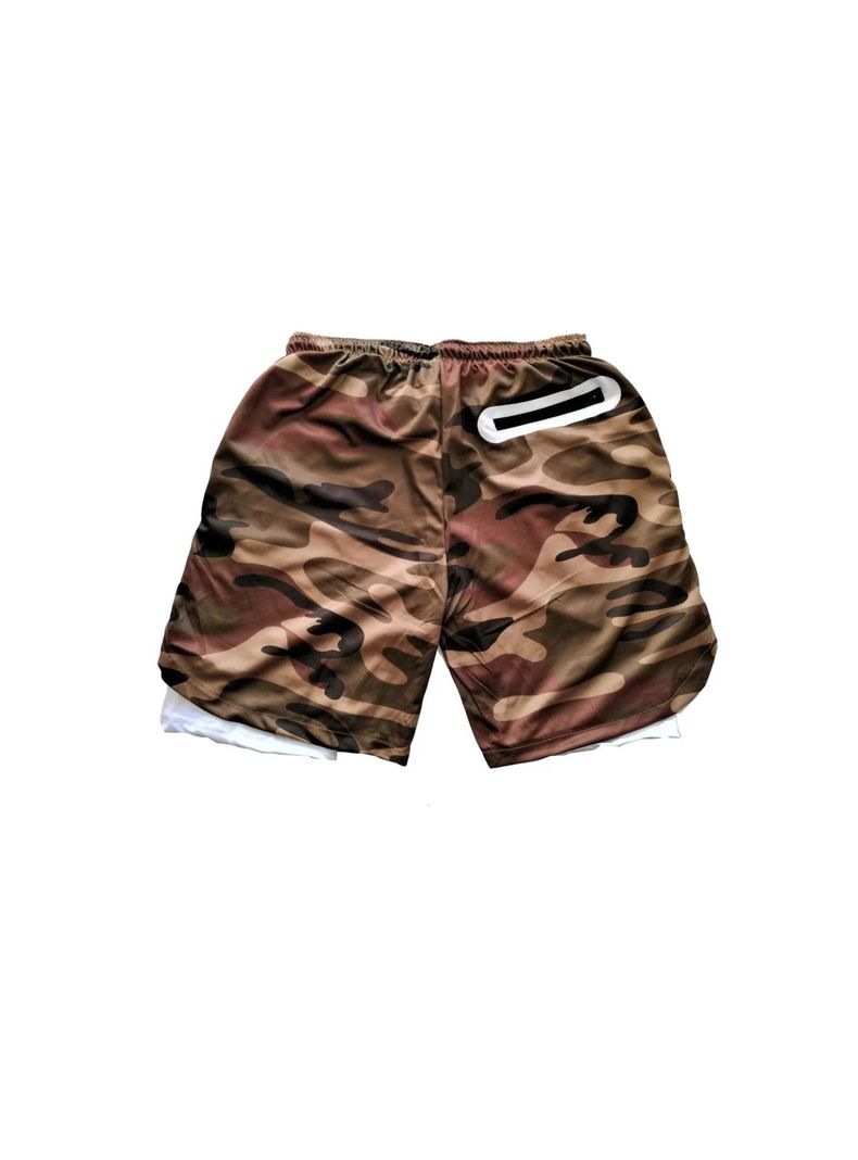Short Gimnasio Hombre Con Calza Y Bolsillo Para Celular-2