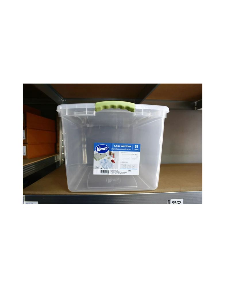 Caja Organizadora Multiuso 61 Litros Wenco 66x41x31 Cm-1