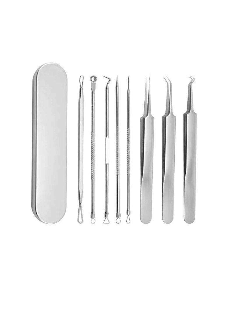 Kit 8pcs Limpieza Facial Removedor Espinillas, Puntos Negros-7