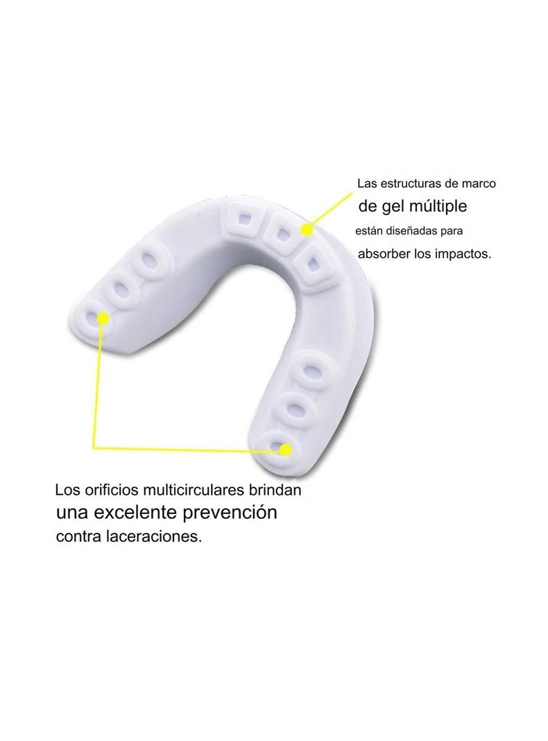 Protector Bucal Boxeo Hockey Karate Artes Marciales Deporte-1