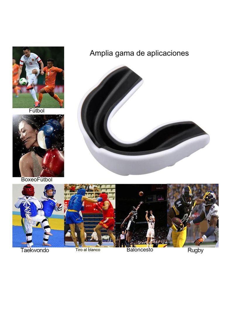 Protector Bucal Boxeo Hockey Karate Artes Marciales Deporte-4