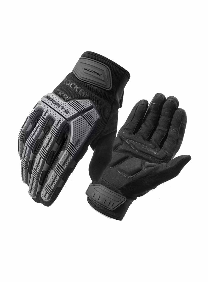 Guantes Con Protección Rockbros Moto Bicicleta Enduro Dh-2