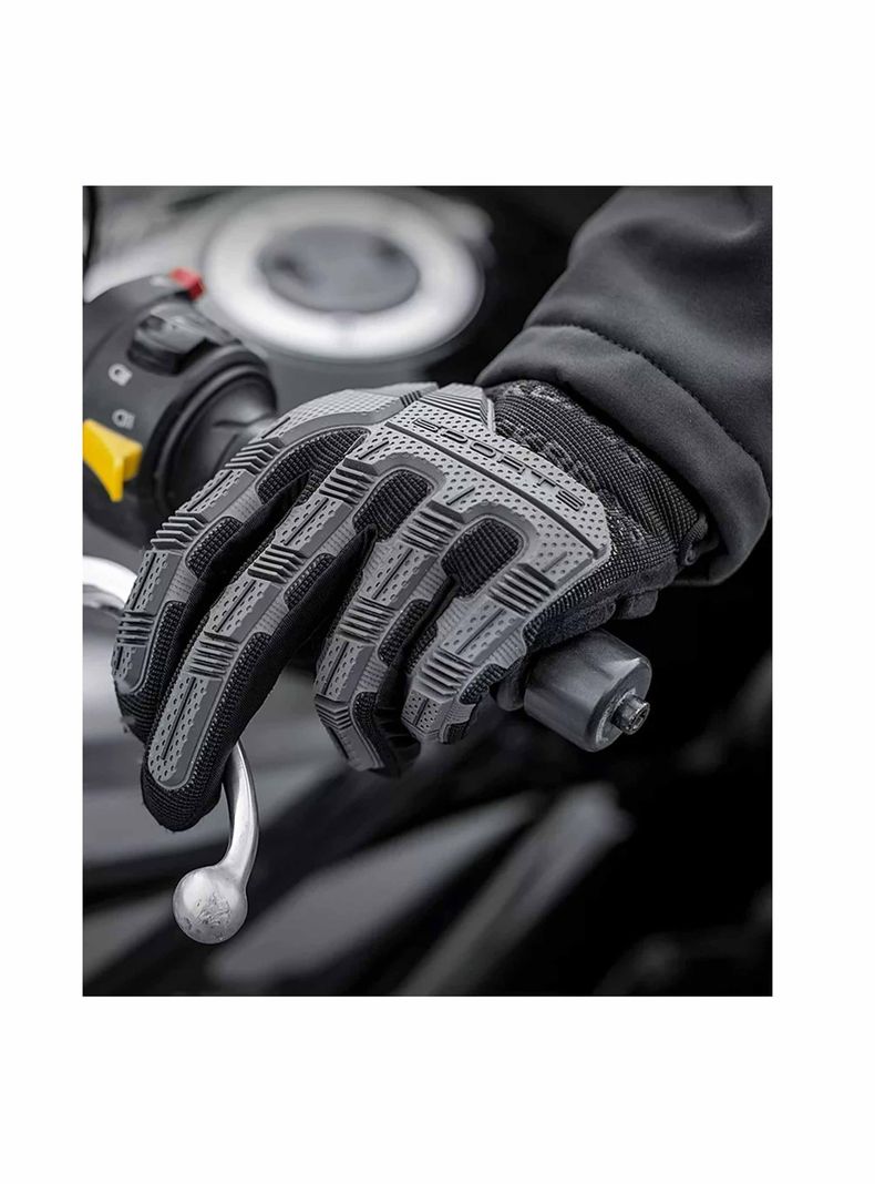 Guantes Con Protección Rockbros Moto Bicicleta Enduro Dh-6