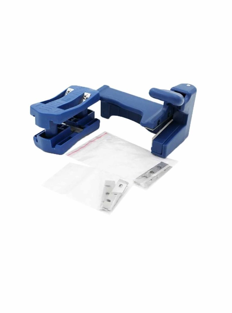 Set Perfilador Recortador Tapacantos Melamina De Doble Filo-7