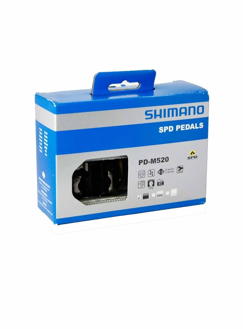 Pedales + Calas, Shimano M520 Deore Spd Mtb-3