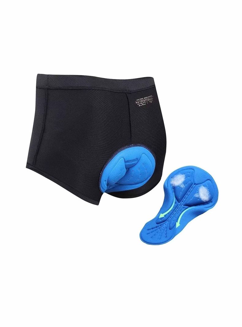 Calza De Ciclismo Gel, Short Ropa Interior Acolchada-0