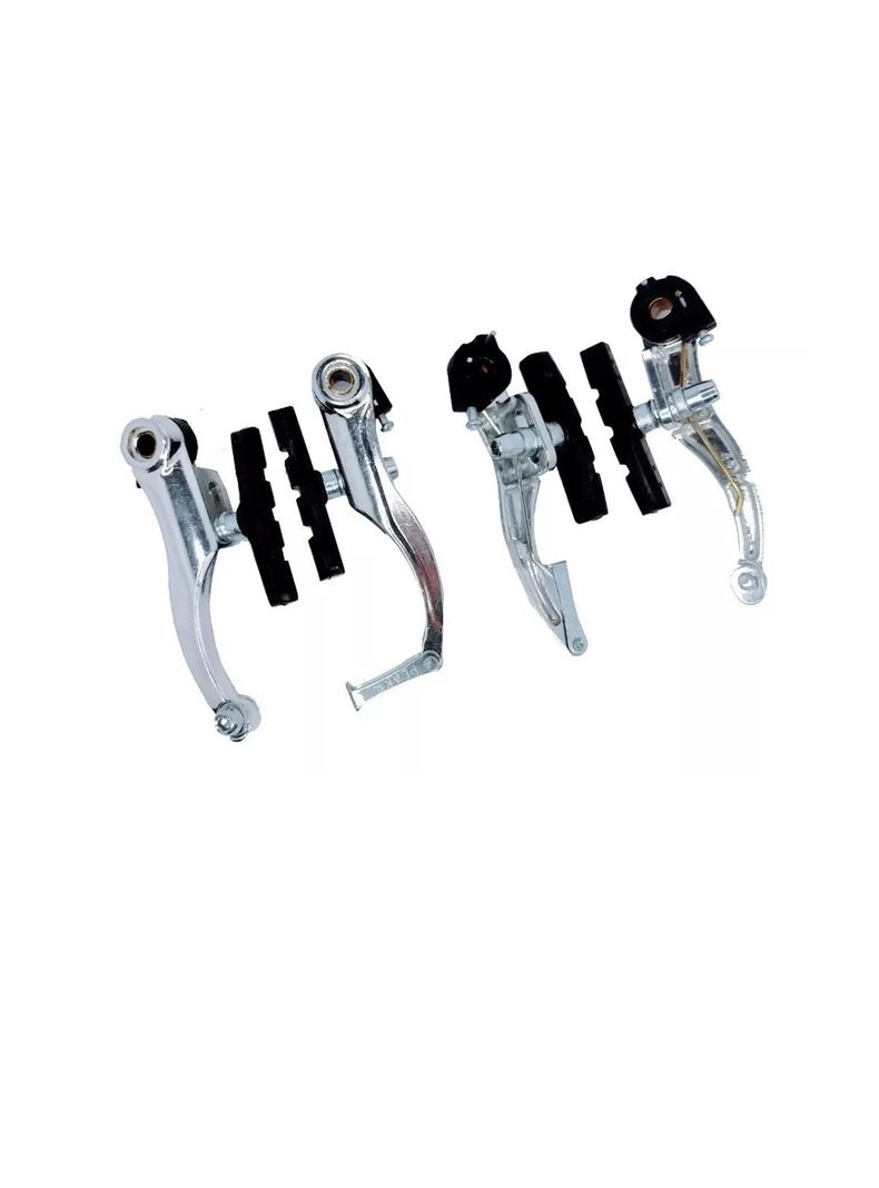 Set Completo Frenos V-brake De Aluminio Robustos Bicicleta-1