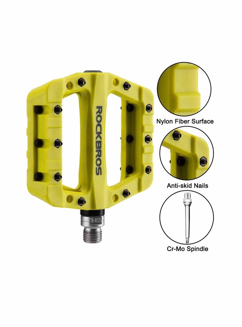 Pedales Rockbros Plataforma, Bicicleta Mtb Bmx Urbana Pines-3