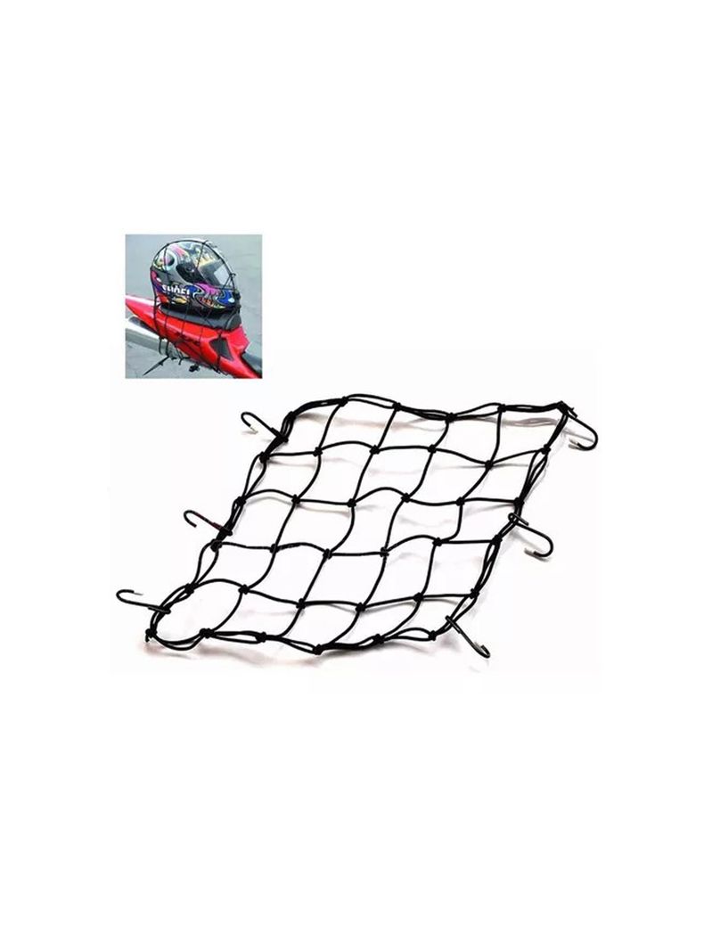 Pulpo Red Malla Elástica Moto Bicicleta Casco Equipaje-0
