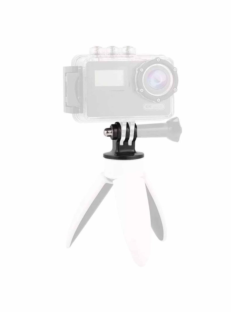 Montaje Plano Gopro Para Trípode, Adaptador Cámara De Acción-1