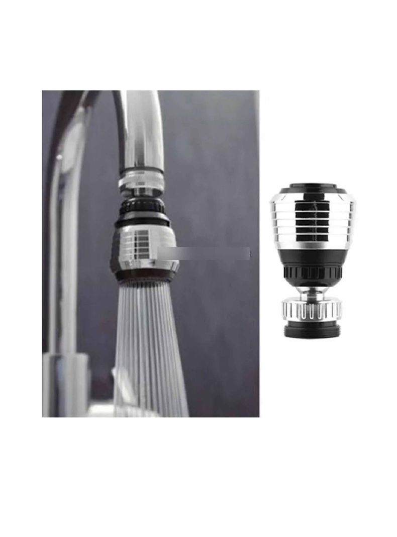Boquilla Giratoria De Acero Inoxidable Llave Lavaplatos Baño-5