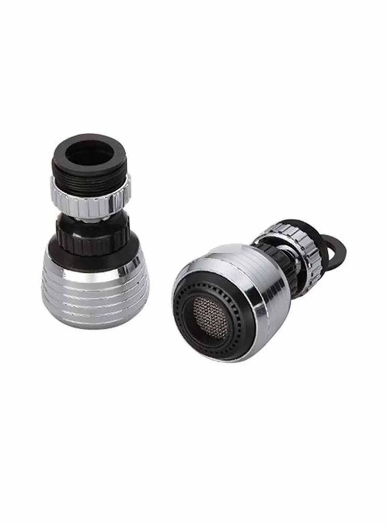 Boquilla Giratoria De Acero Inoxidable Llave Lavaplatos Baño-2