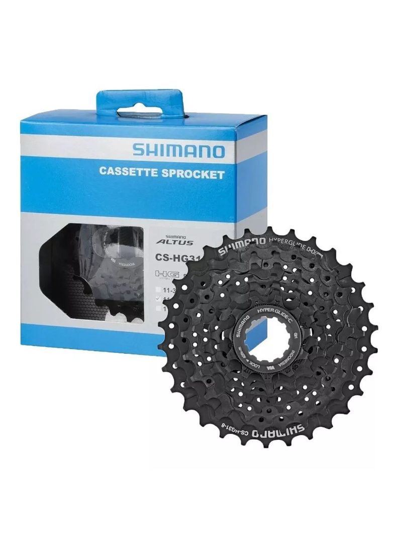 Piñon Shimano Cassete 8v (11-30d) Cs-hg31 Serie Altus Mtb-0
